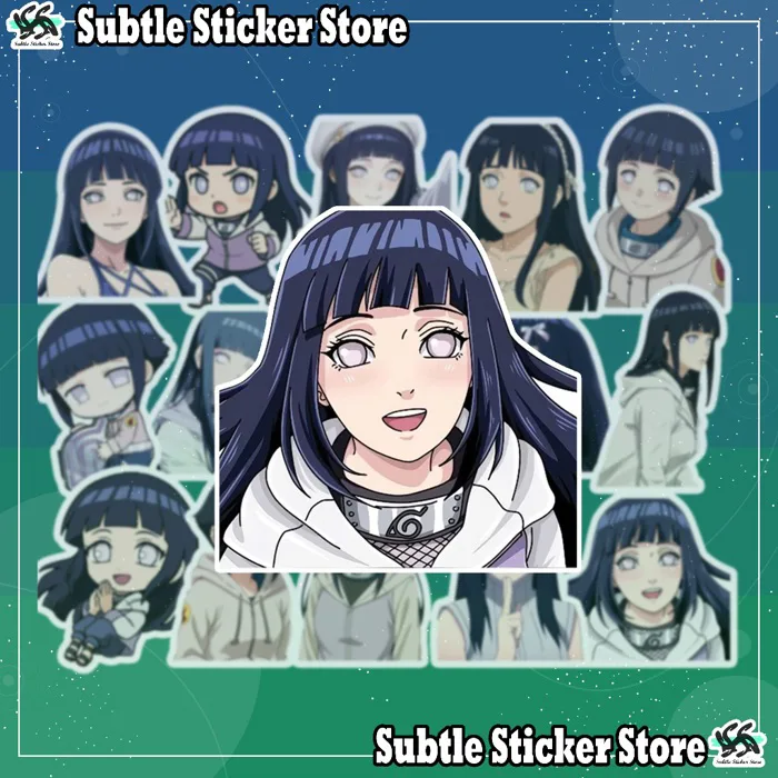 Naruto] - Set 10/15 Sticker Hinata | Hinata Hyuga anime/manga naruto hình  dán làm quà tặng, trang trí siêu đẹp | Shopee Việt Nam