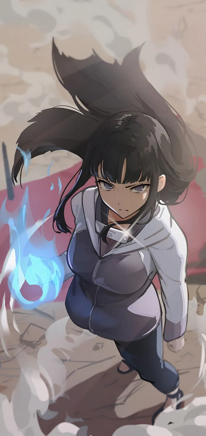 Hình Nền Hinata Ngọn Lửa Xanh 4K Độ Phân Giải Cao | 2250x4765 | Wallpaper  Alchemy