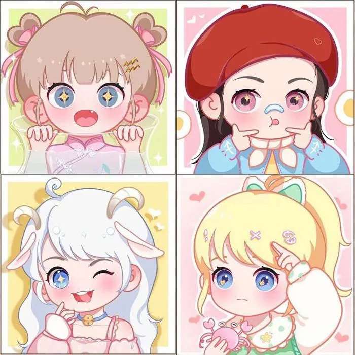 Tranh Tô Màu Số Hoá 12 Cung Hoàng Đạo Chibi Kích Thước 20x20 (cm) Tranh Số Hóa Cho Người Yêu Thích Nghệ Thuật Tranh Tô Màu Phong Cách Nhân Vật - Lazada |