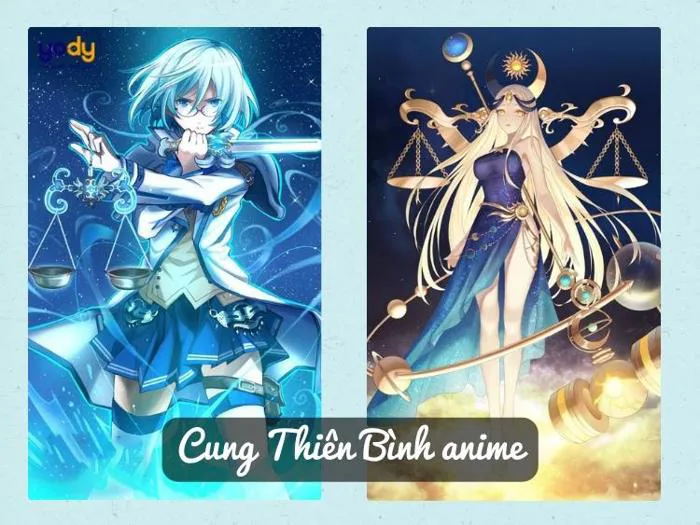 Tổng hợp 1001 hình ảnh cung Thiên Bình anime chibi cực xinh | Yody