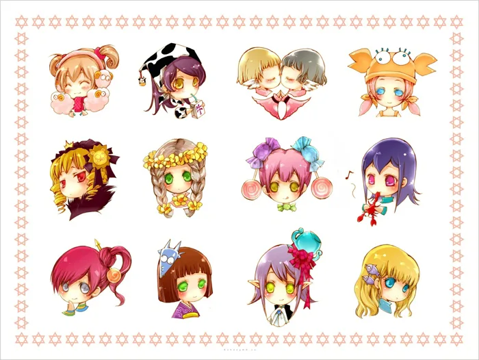 80+ Ảnh Chibi Cung Hoàng Đạo Cute, Dễ Thương, Siêu Đáng Yêu