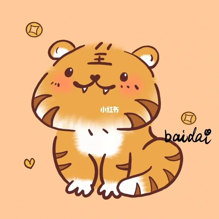 Khám phá bộ ảnh Hổ chibi đáng yêu với nét vẽ dễ thương
