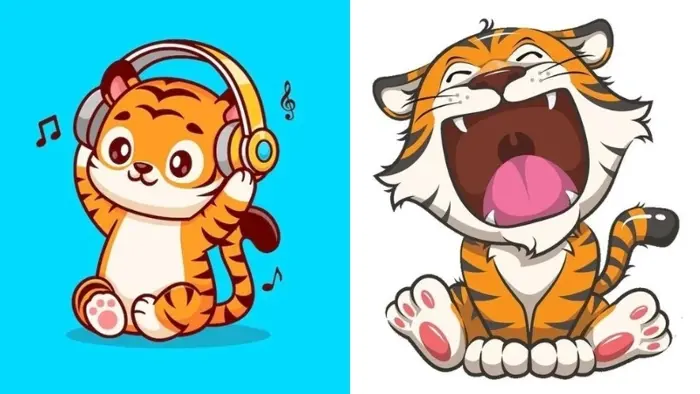 Tổng hợp ảnh avatar con hổ chất ngầu cho mạng xã hội