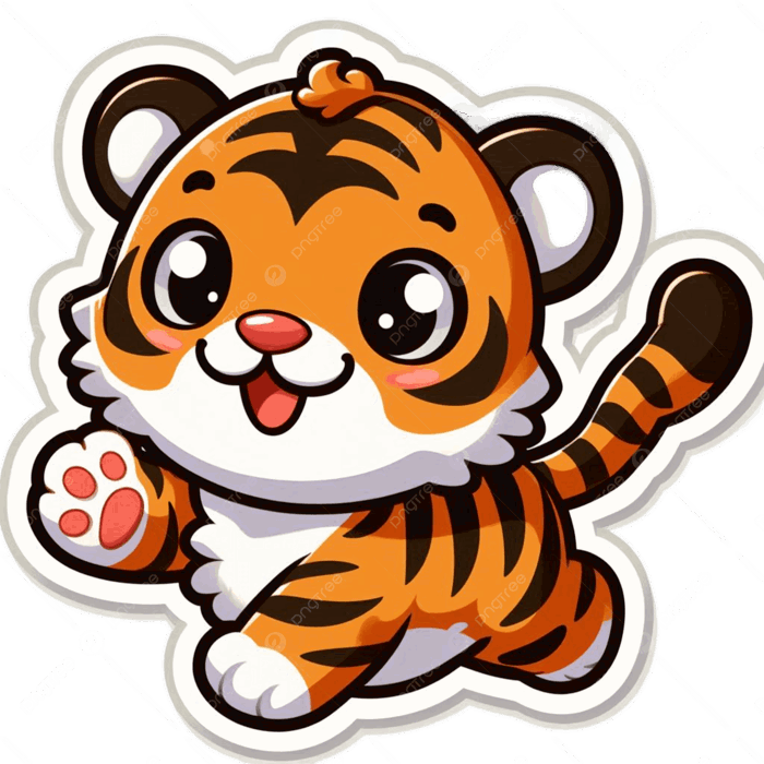 Hình Hổ Cute Hình ảnh PNG | Vector Và Các Tập Tin PSD | Tải Về Miễn Phí Trên Pngtree
