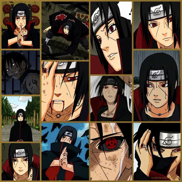 Ảnh ghép Itachi Uchiha 🩸 : r/Naruto