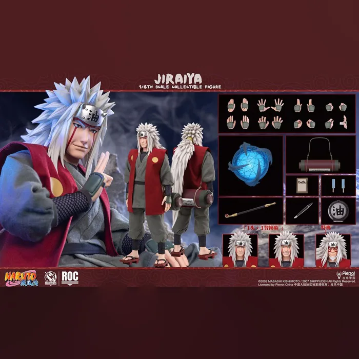 Mô hình Naruto Jiraiya 1/6 ROCKETTOYS - Nguyên Ngọc Figure