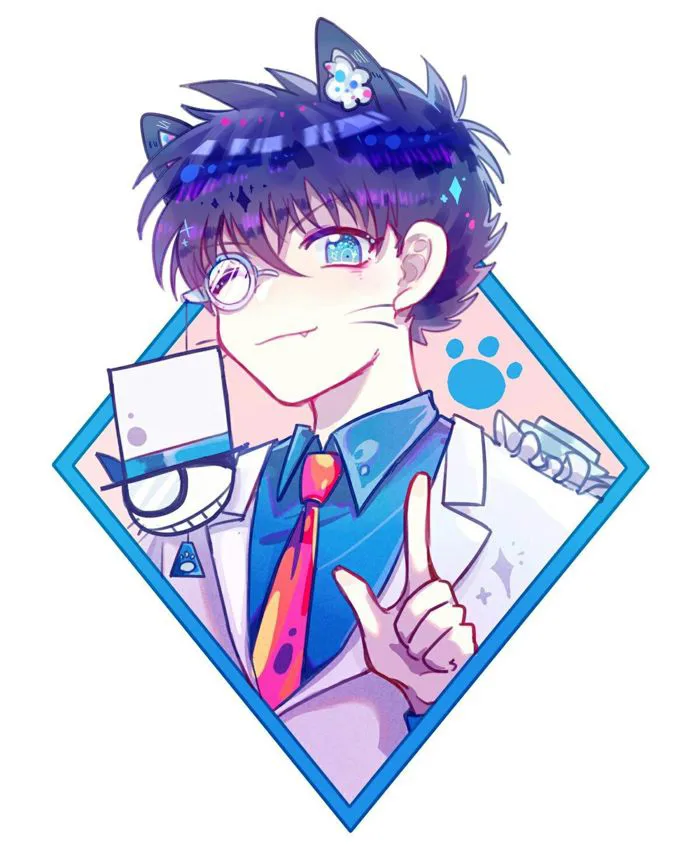 ảnh kaito kid chibi - ảnh 2