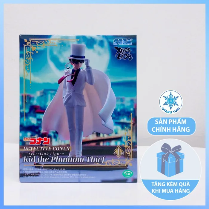 Mô Hình Kaito Kid - Detective Conan - Xross Link Figure Chính Hãng (SEGA)