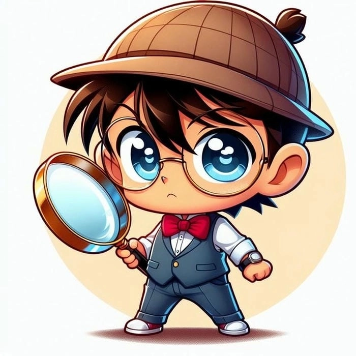 Bộ ảnh Conan chibi siêu dễ thương khiến fan mê mẩn