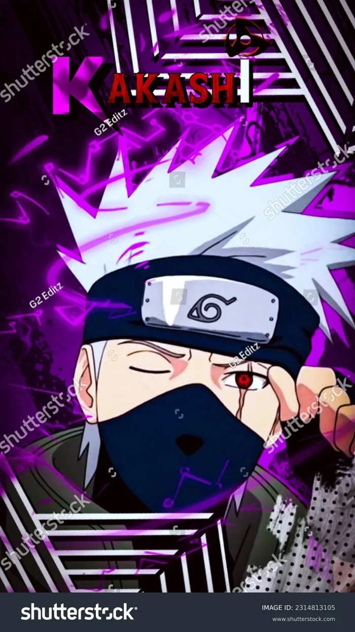Kakashi Hatake Wallpaper Poster Naruto: Hình minh họa có sẵn 2314813105 | Shutterstock Kakashi Hatake Wallpaper Poster Naruto: Hình minh họa có sẵn 2314813105 | Shutterstock