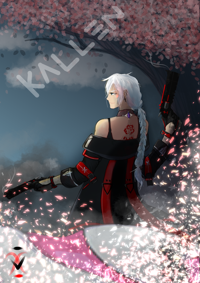 kallen kaslana fan art by xivi Xi.Vi - Illustrations ART street