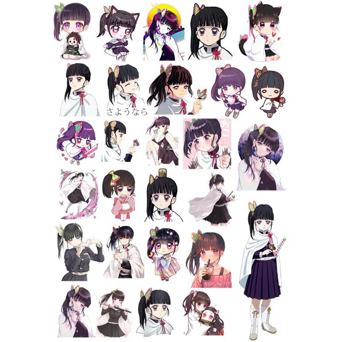 sticker Kanao Tsuyuri kimetsu no yaiba 0399 ảnh dán kanao | Shopee Việt Nam