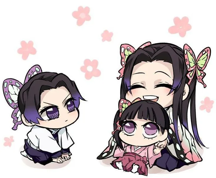 Shinobu, Kanao and Kanae