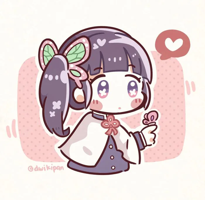 Fanart chibi Kanao do mình vẽ! : r/KimetsuNoYaiba