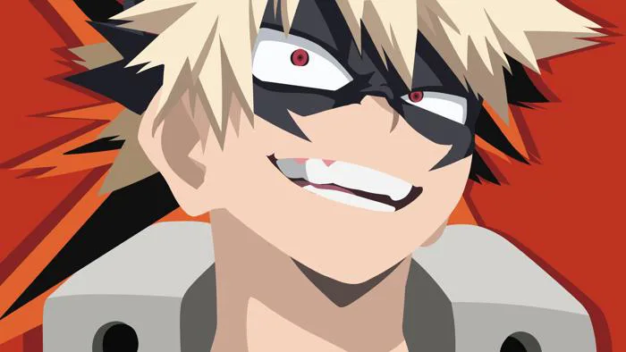 Hình nền phẳng của Bakugou mà tôi đã làm hôm qua cho sinh nhật của cậu ấy!  Hy vọng bạn thích nó!!! : r/BokuNoHeroAcademia