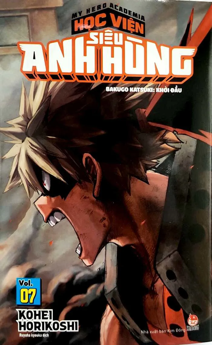Bộ My Hero Academia - Học Viện Siêu Anh Hùng - Tập 7 - Bakugo Katsuki -  Khởi Đầu (Tái
