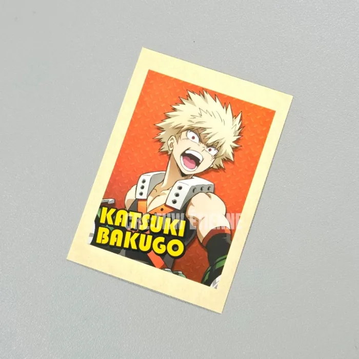SẴN) Thẻ ảnh bo góc Bakugo Katsuki MY HERO ACADEMIA MHA chính hãng | Shopee  Việt Nam
