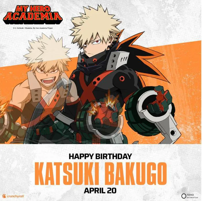 CHÚC MỪNG SINH NHẬT KATSUKI BAKUGO!!!!! (Thần Sát Thủ Đại Bộc Phá  Dynamight) 💥💥💥💥💥💥💥 : r/BokuNoHeroAcademia