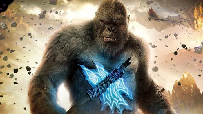 Ngó mà coi ông cha ngày xưa oai hùng bây nhiêu, King Kong ngày nay lại ngáo  ngơ bấy nhiêu