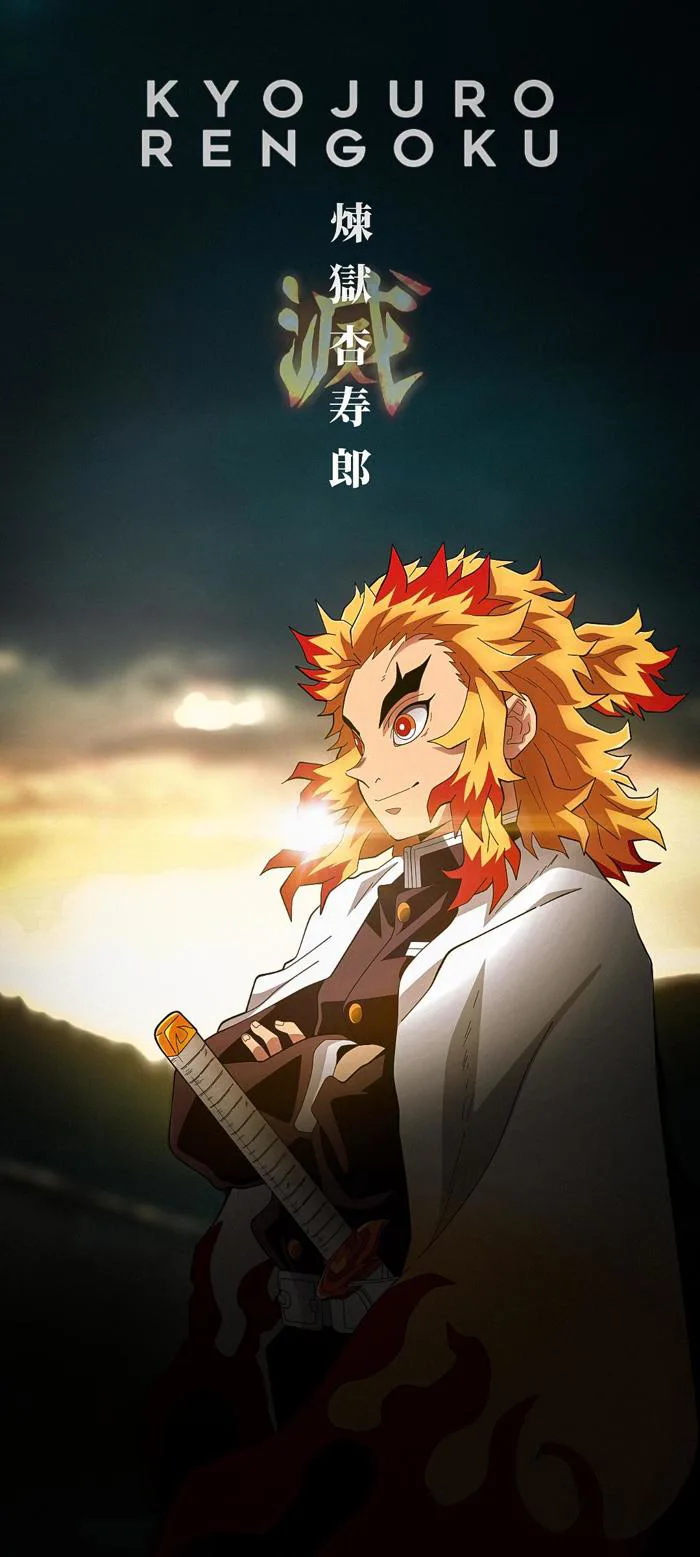 Hình nền Rengoku do mình làm : r/KimetsuNoYaiba