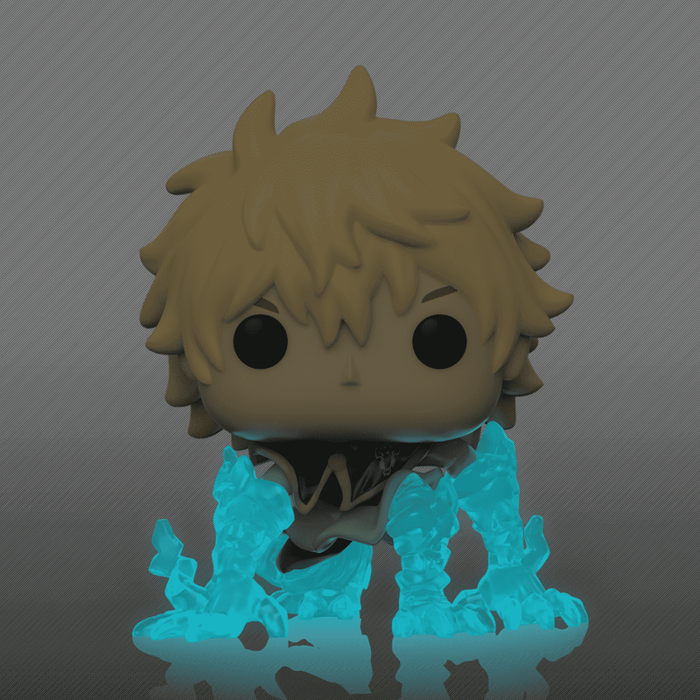 Funko POP! Black Clover - Luck Voltia (Bản GLOW Đặc Biệt) Damaged Box, AAA  Anime