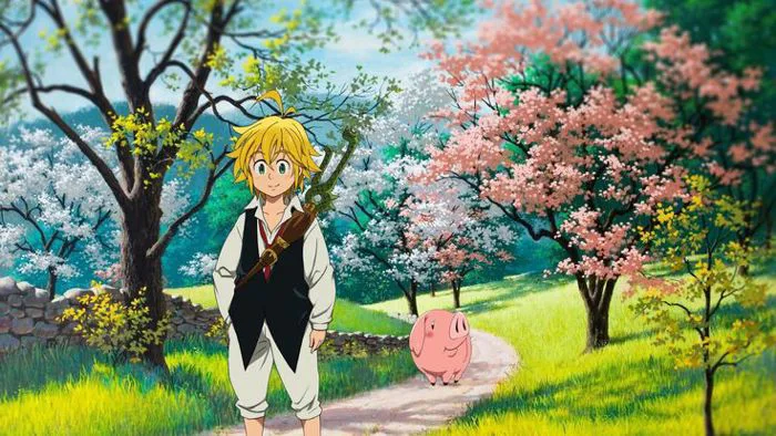 Ảnh Anime Thất Hình Đại Tội Meliodas Và Hawk - Tải Hình Nền Đẹp Nhất