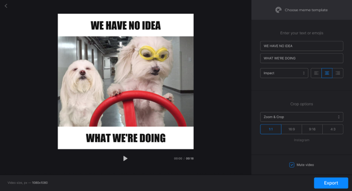 Trình Tạo Meme Trực Tuyến — Tạo Meme Của Bạn Miễn Phí — Clideo
