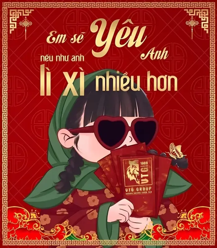 Meme Tết cực dễ thương dành cho những ai yêu thích năm mới
