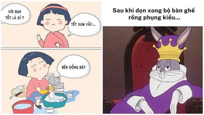 Tuyển tập Tết meme độc đáo, hài hước, ấn tượng nhất năm