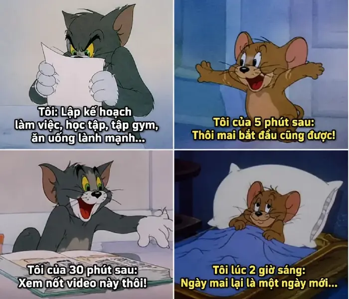 199+ Meme Tom and Jerry nhiều tình huống hài khó đỡ!