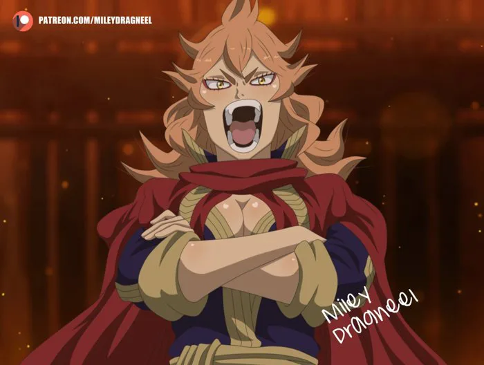 Mereoleona Vermillion Fierce Roar – HD Black Clover Wallpaper by Miley  Dragneel | 2286x1724 | Wallpaper Abyss