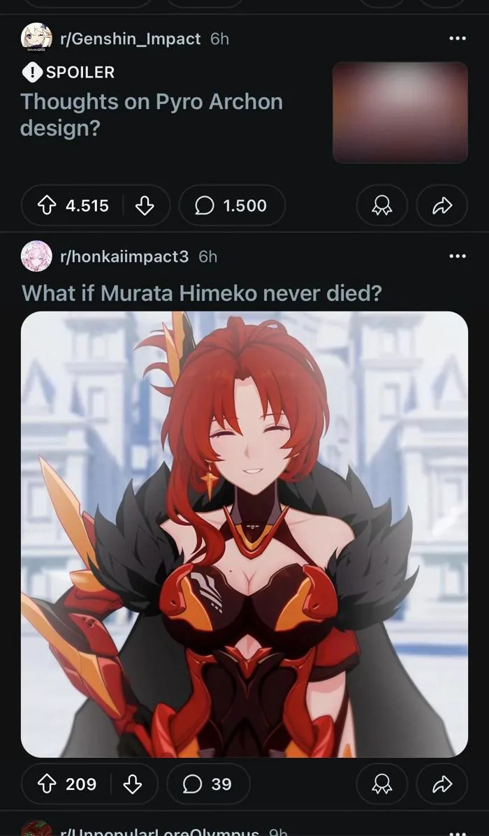Chuyện gì sẽ xảy ra nếu Murata Himeko không bao giờ chết? : r/honkaiimpact3
