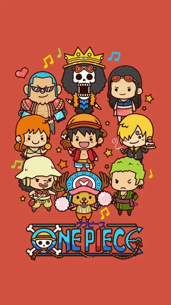 Bộ ảnh one piece chibi cực đáng yêu và đầy màu sắc