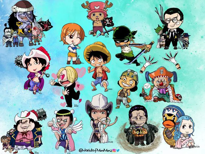 Những bức chibi One Piece của mình đến giờ! : r/OnePiece