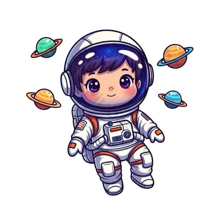 ảnh phi hành gia chibi - ảnh 11