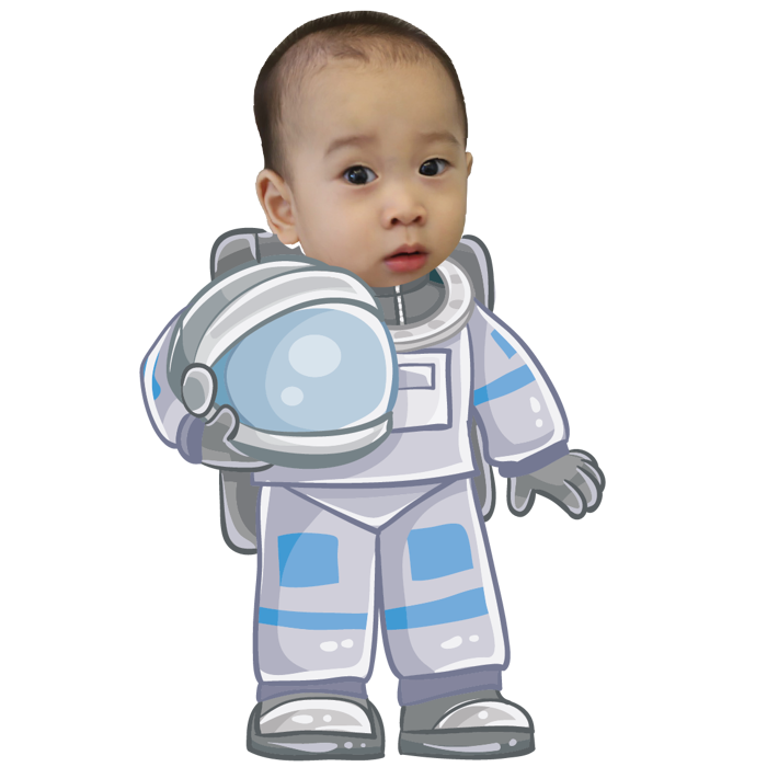ảnh phi hành gia chibi - ảnh 8