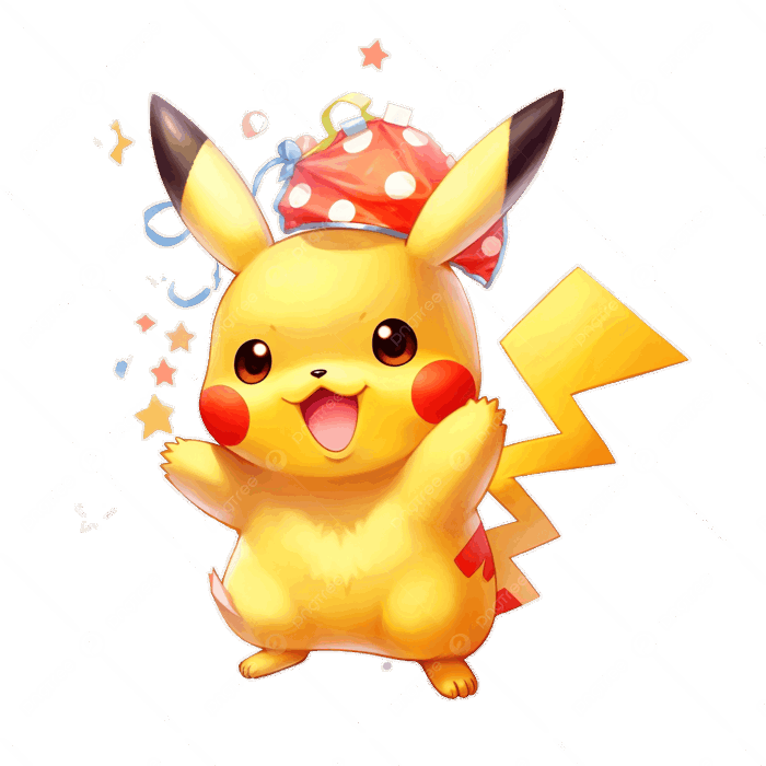 Hình ảnh Pikachu đi Dự Tiệc PNG , động Vật, Hoạt Hình, Dễ Thương PNG trong  suốt và Vector để tải xuống miễn phí