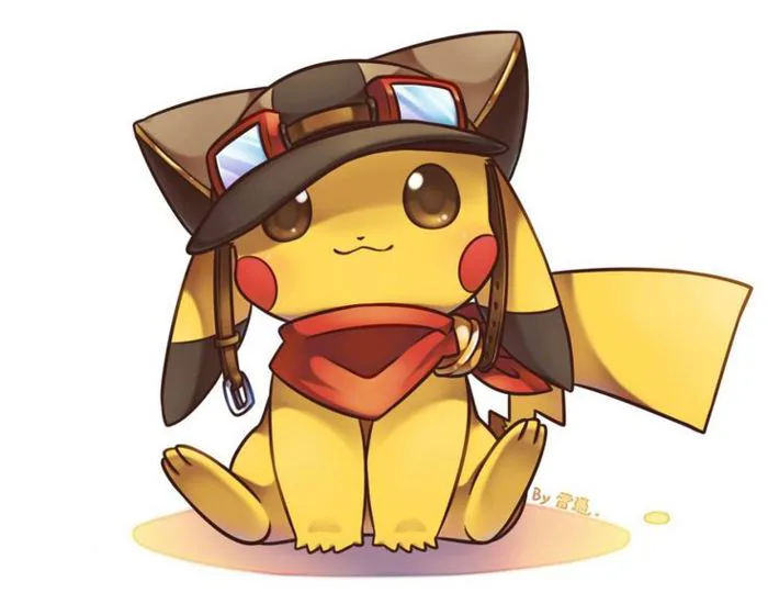 99 ảnh Pikachu dễ thương và cực kỳ đáng yêu làm avatar