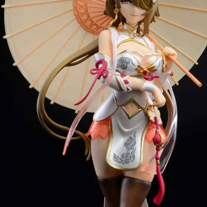 Mô hình nhân vật Nữ Rita Rossweisse Honkai Impact mặc sườn sám trắng lớn  2121