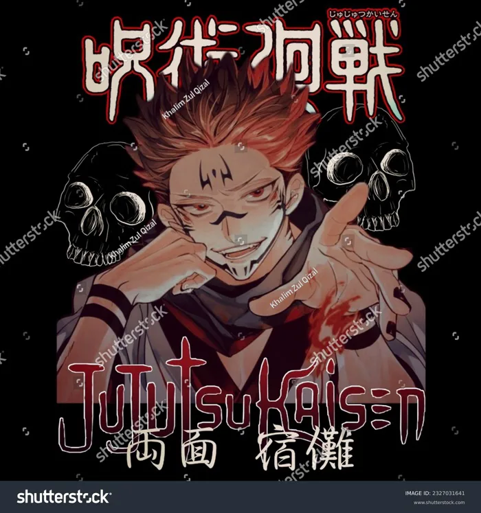 Ryomen Sukuna Fictional Character Central Antagonist: Hình minh họa có sẵn  2327031641 | Shutterstock
