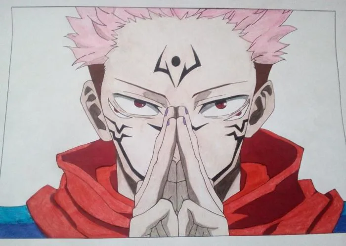 Hình vẽ của tôi về Ryomen Sukuna : r/JuJutsuKaisen