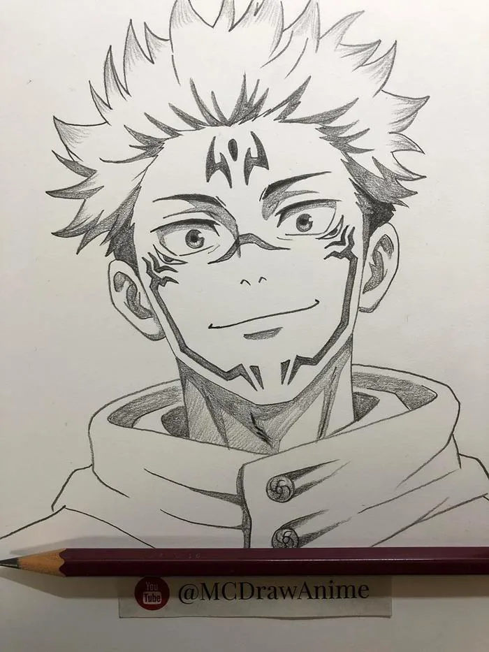 Ryomen Sukuna : r/learntodraw