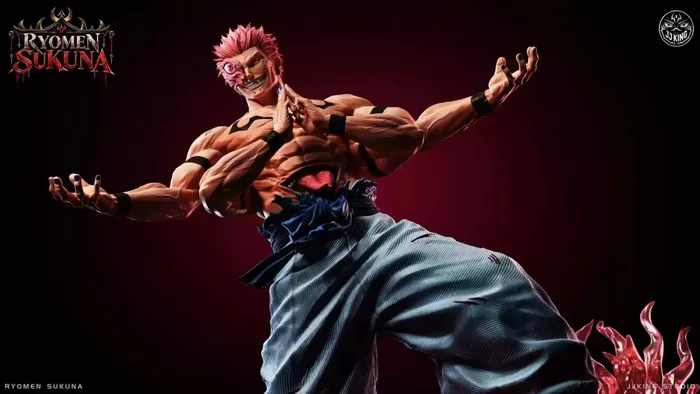 Mô hình Jujutsu Kaisen Ryomen Sukuna 1/6 JJKing Studio - Nguyên Ngọc Figure