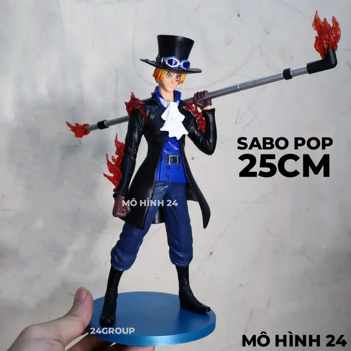 Mô hình nhân vật figure SABO POP trong anime ONe piece vua hải tặc anh trai  luffy onepiece tượng mô hình 24group