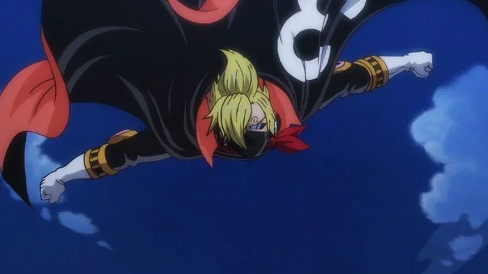 One Piece tập 925: Trận chiến giữa Hắc Ẩn Sanji với Page One xuất hiện  trong anime, cái kết cho gã khủng long được làm rõ