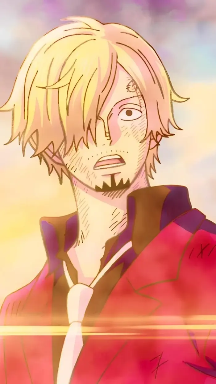 Vẻ đẹp nam tính và lạnh lùng của Sanji được thể hiện rõ nét