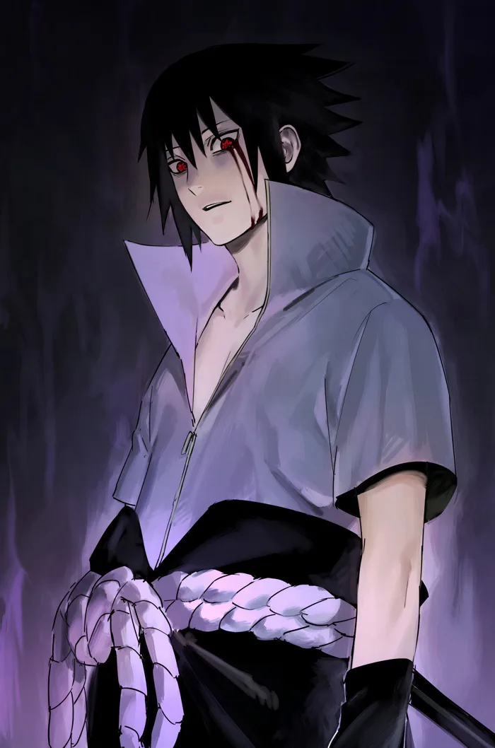 Hình Nền Sasuke Uchiha Sharingan Nghệ Thuật Tối | 2978x4500 | Wallpaper  Alchemy