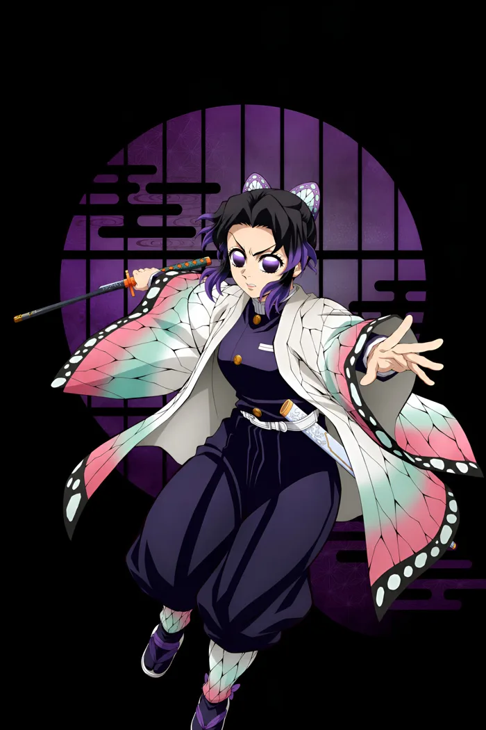 Hình nền anime 4K Demon Slayer Shinobu Kocho | 2560x3840 | Wallpaper Alchemy