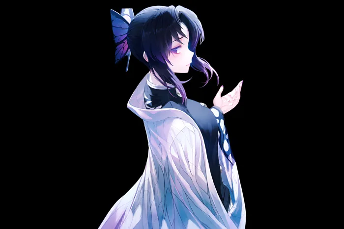 Hình nền anime 4K Shinobu Kocho Demon Slayer | 3840x2560 | Wallpaper Alchemy