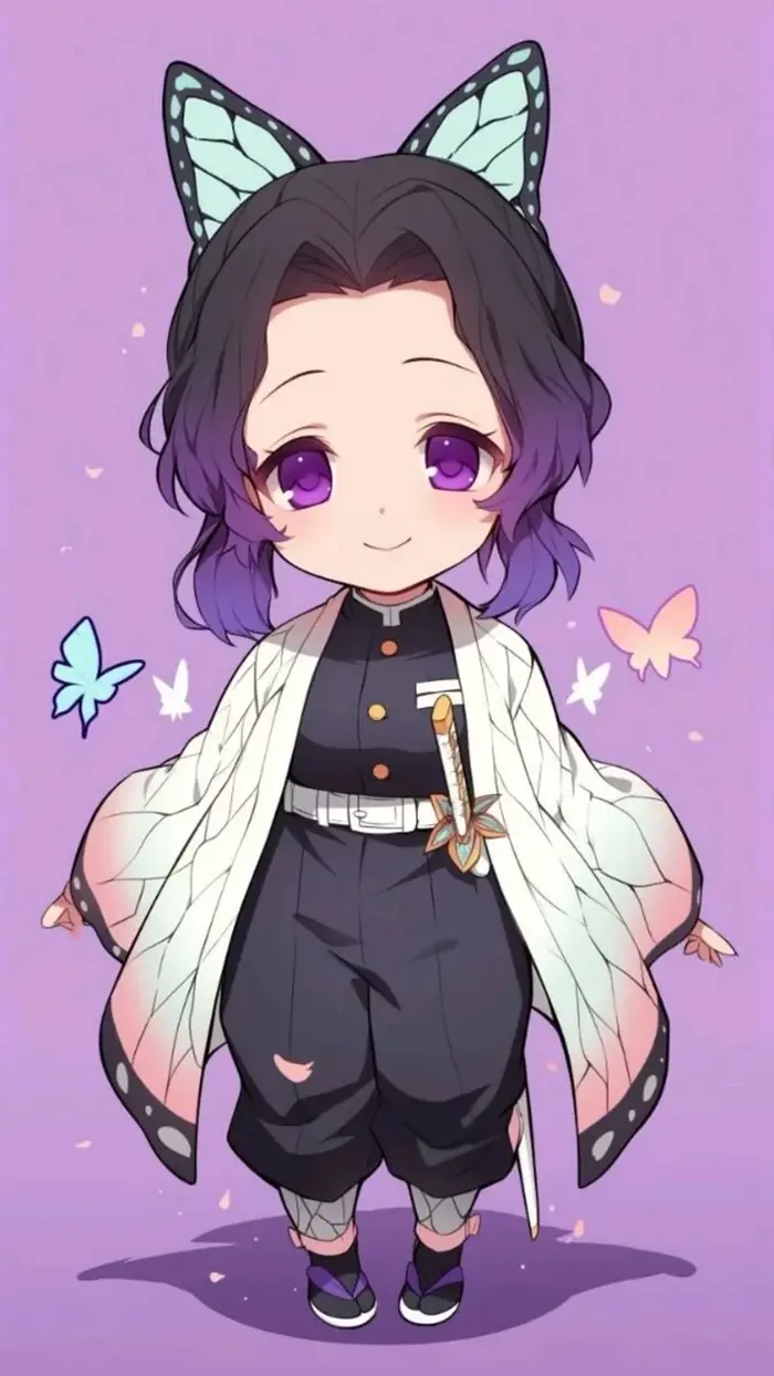 Tuyển chọn hình ảnh shinobu chibi cute cho fan anime